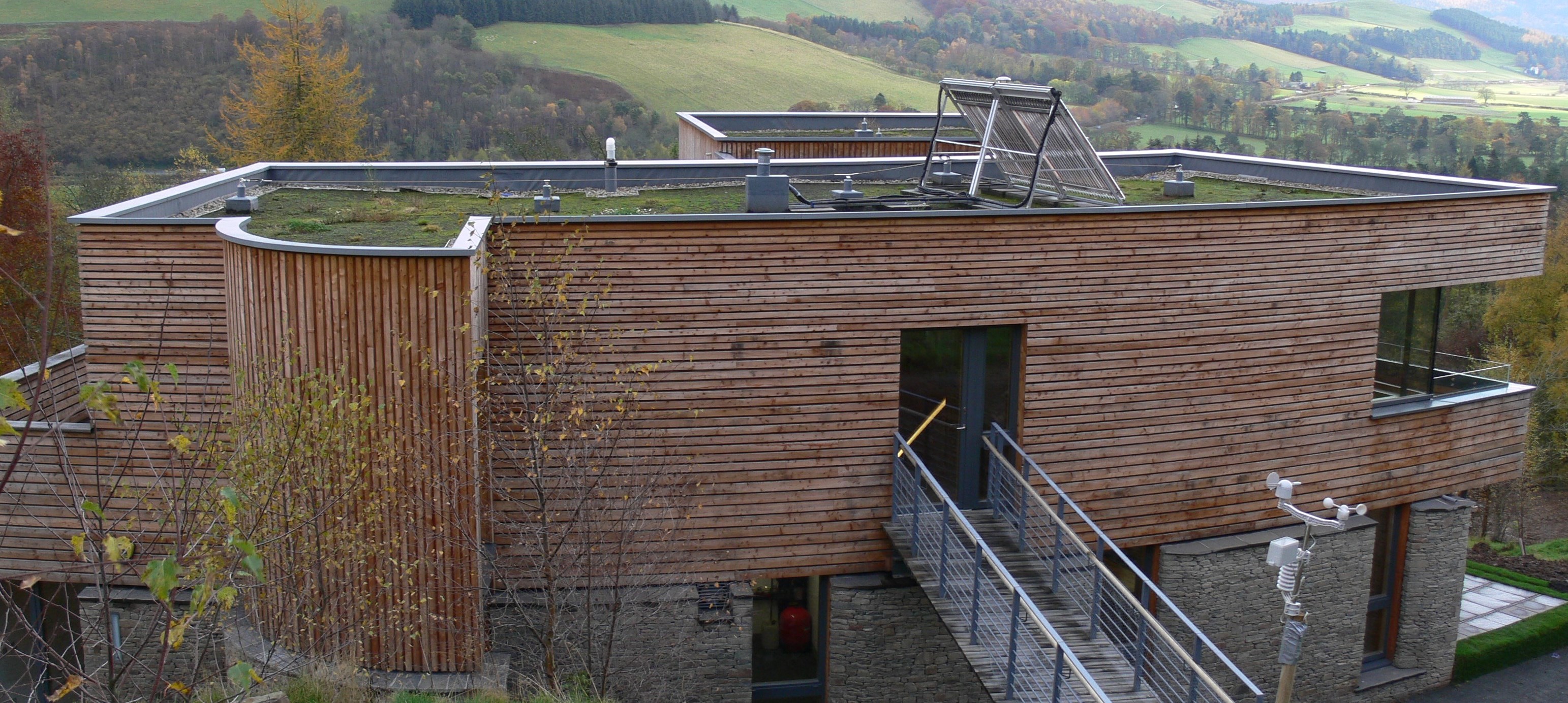 Plummerswood with RIBA Logo - Green Roof