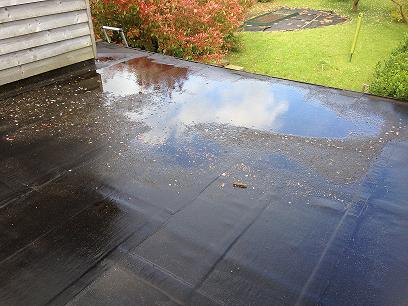 Ponding-on-Flat-Roof